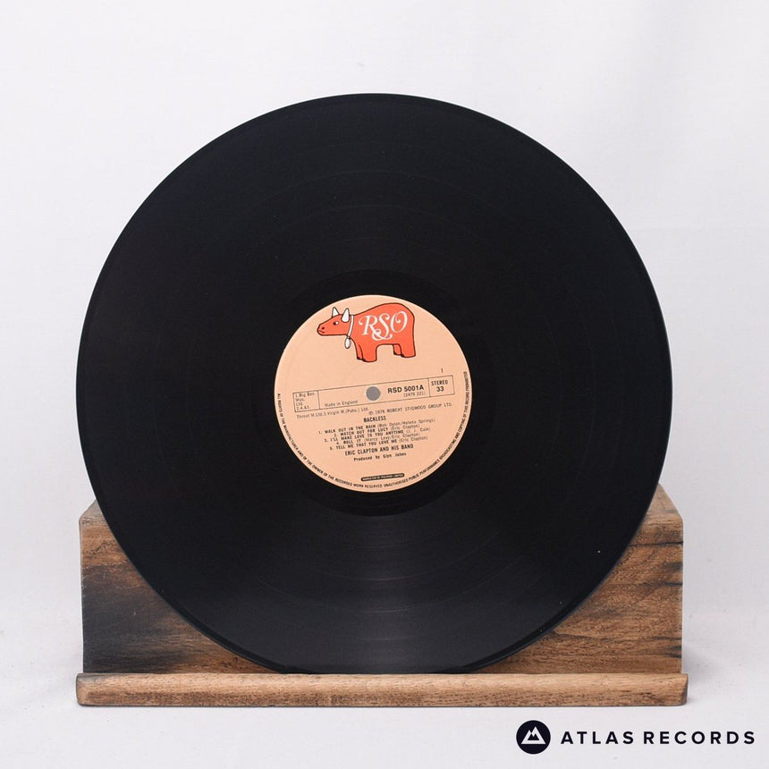 Eric Clapton - Backless - Embossed Sleeve A//3 B//3 LP Vinyl Record - VG+/VG+