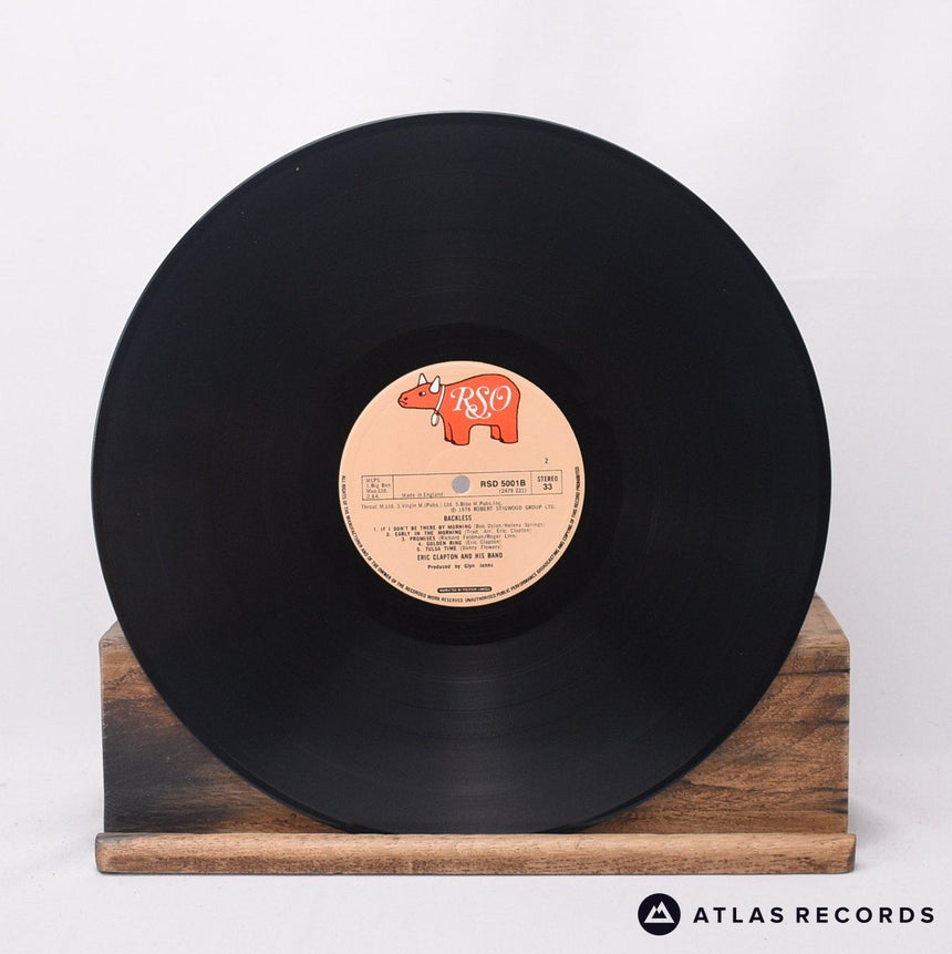 Eric Clapton - Backless - Embossed Sleeve A//3 B//3 LP Vinyl Record - VG+/VG+