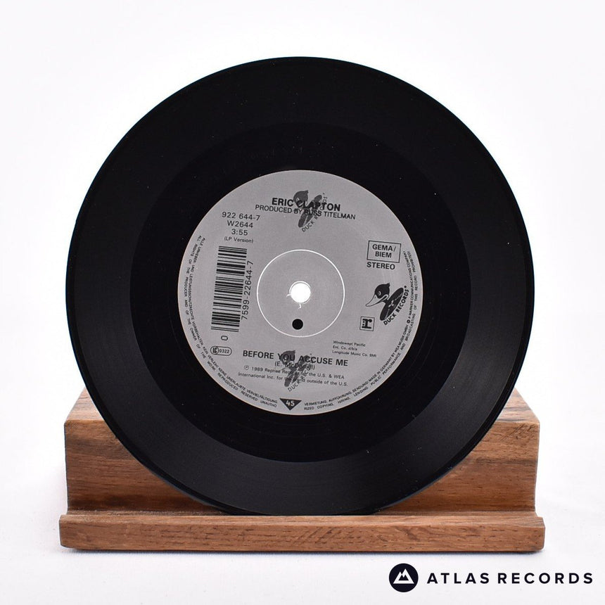 Eric Clapton - Bad Love - 7" Vinyl Record - EX/EX