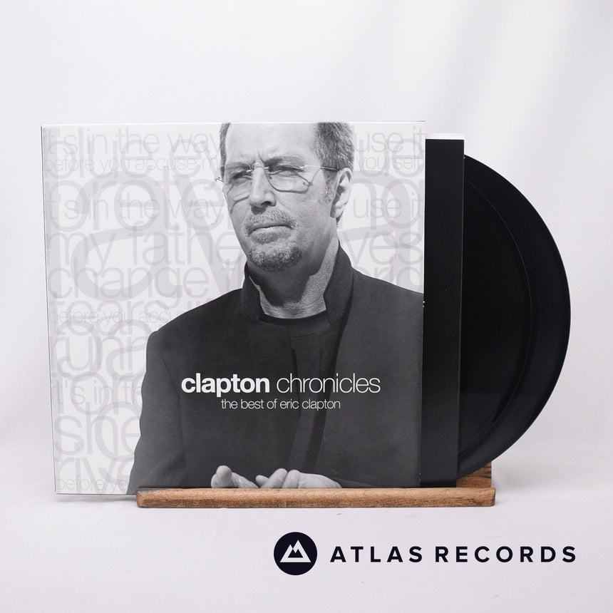 Eric Clapton Clapton Chronicles 2 x LP Vinyl Record - Front Cover & Record