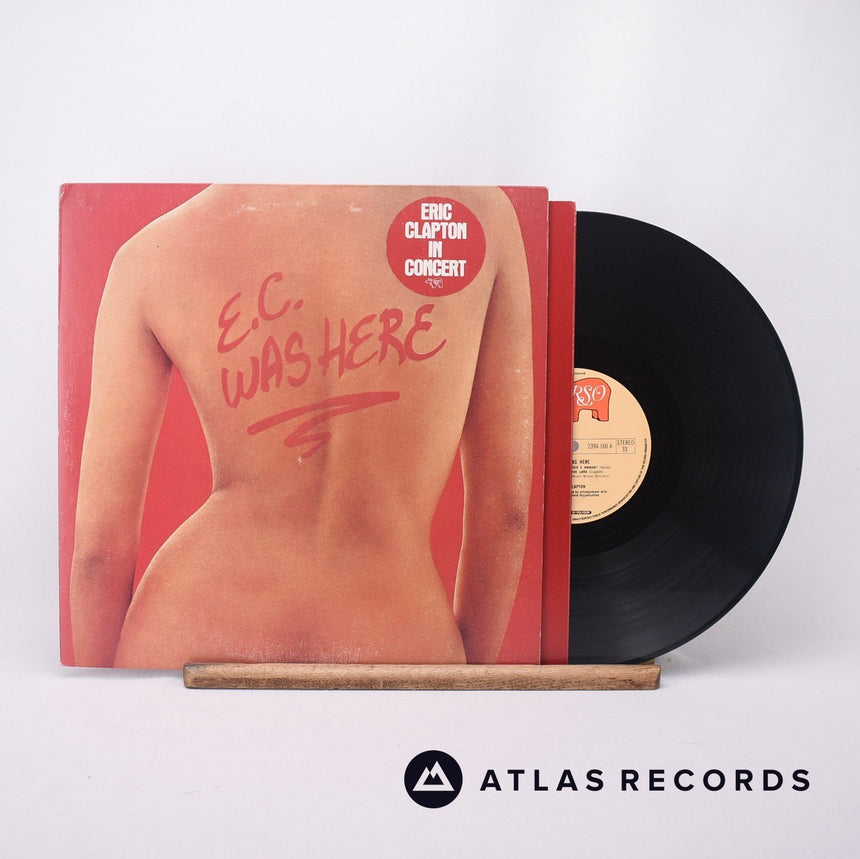 Eric Clapton E.C. Was Here LP Vinyl Record - Front Cover & Record