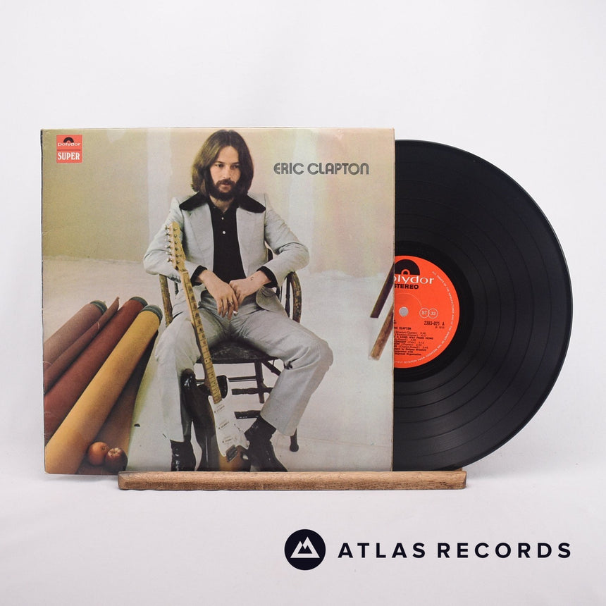 Eric Clapton Eric Clapton LP Vinyl Record - Front Cover & Record