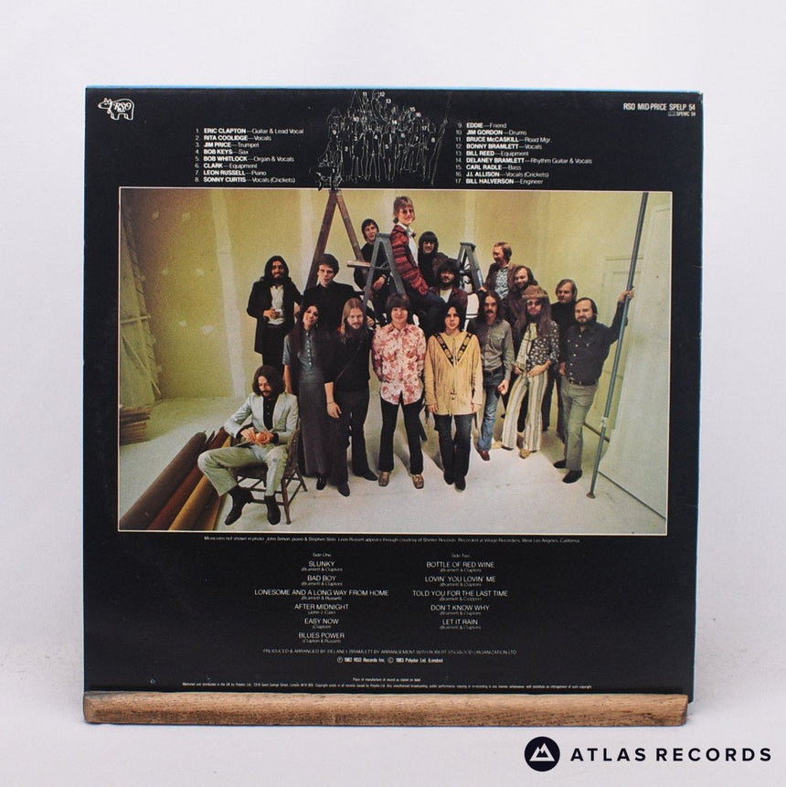 Eric Clapton - Eric Clapton - Reissue LP Vinyl Record - EX/EX