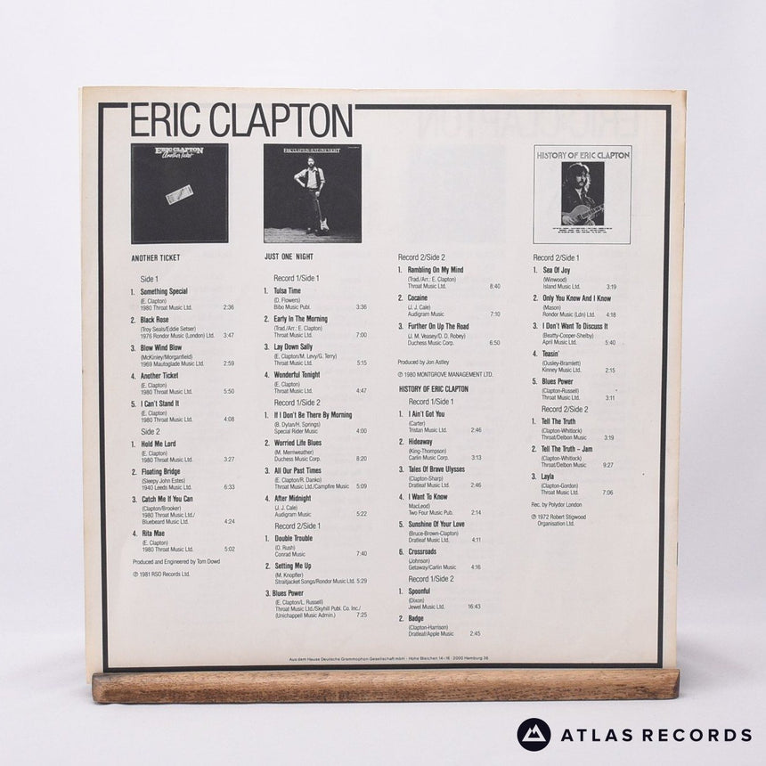 Eric Clapton - Eric Clapton - Box Set Vinyl Record - VG+/VG+