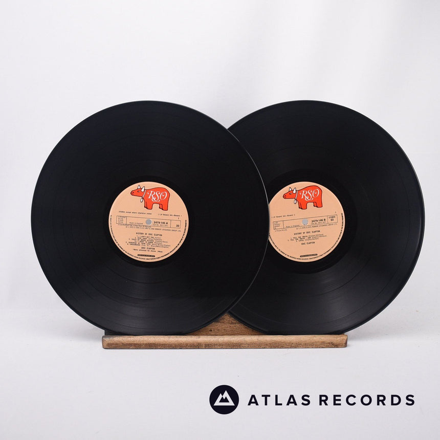 Eric Clapton - History Of Eric Clapton - 2 x LP Vinyl Record - VG+/VG+