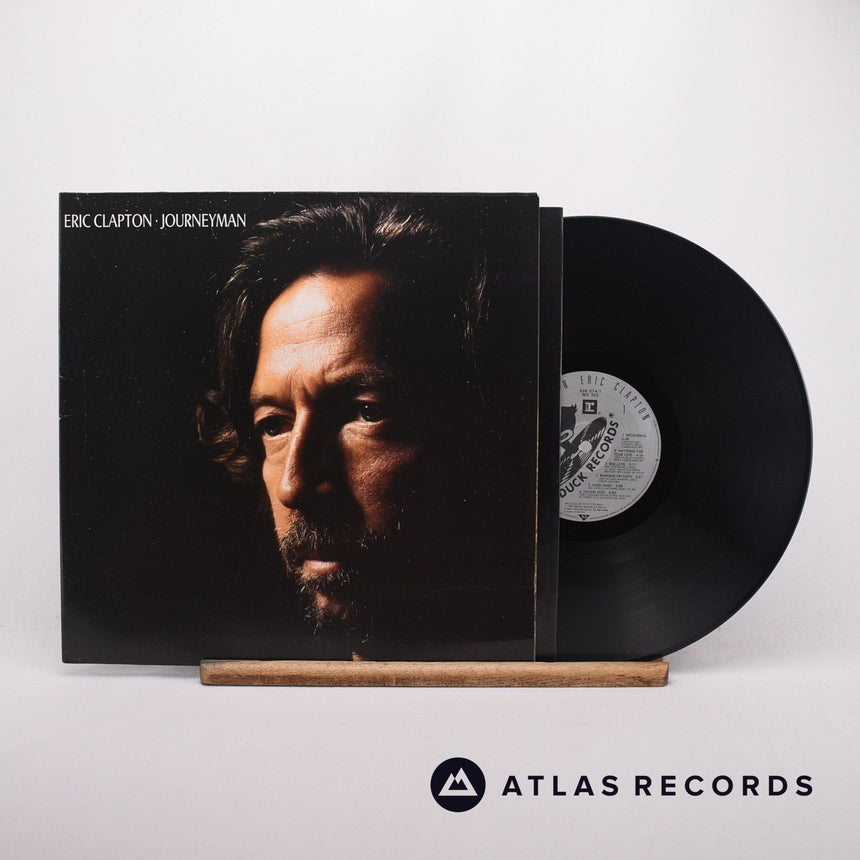 Eric Clapton Journeyman LP Vinyl Record - Front Cover & Record