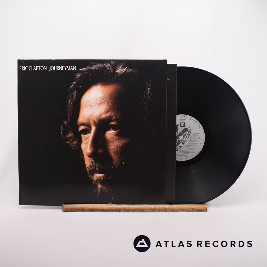 Eric Clapton Journeyman LP Vinyl Record - Front Cover & Record
