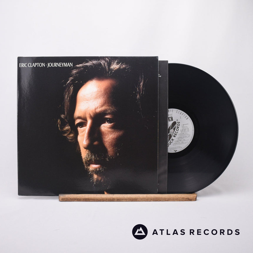 Eric Clapton Journeyman LP Vinyl Record - Front Cover & Record
