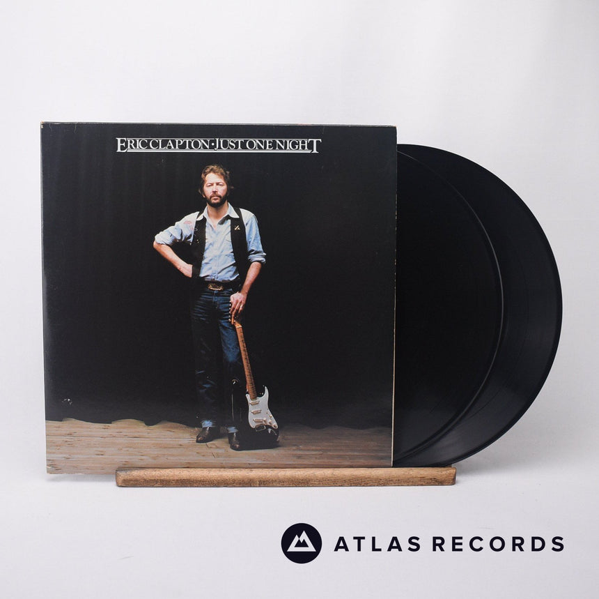 Eric Clapton Just One Night 2 x LP Vinyl Record - Front Cover & Record