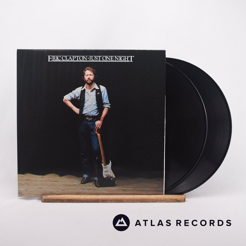 Eric Clapton Just One Night 2 x LP Vinyl Record - Front Cover & Record