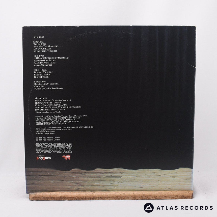 Eric Clapton - Just One Night - AS BS CS-2 DS-2 2 x LP Vinyl Record - VG+/EX