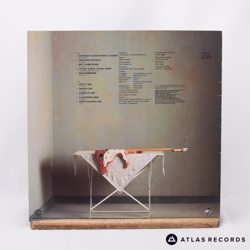 Eric Clapton - Money And Cigarettes - Strawberry LP Vinyl Record - EX/EX