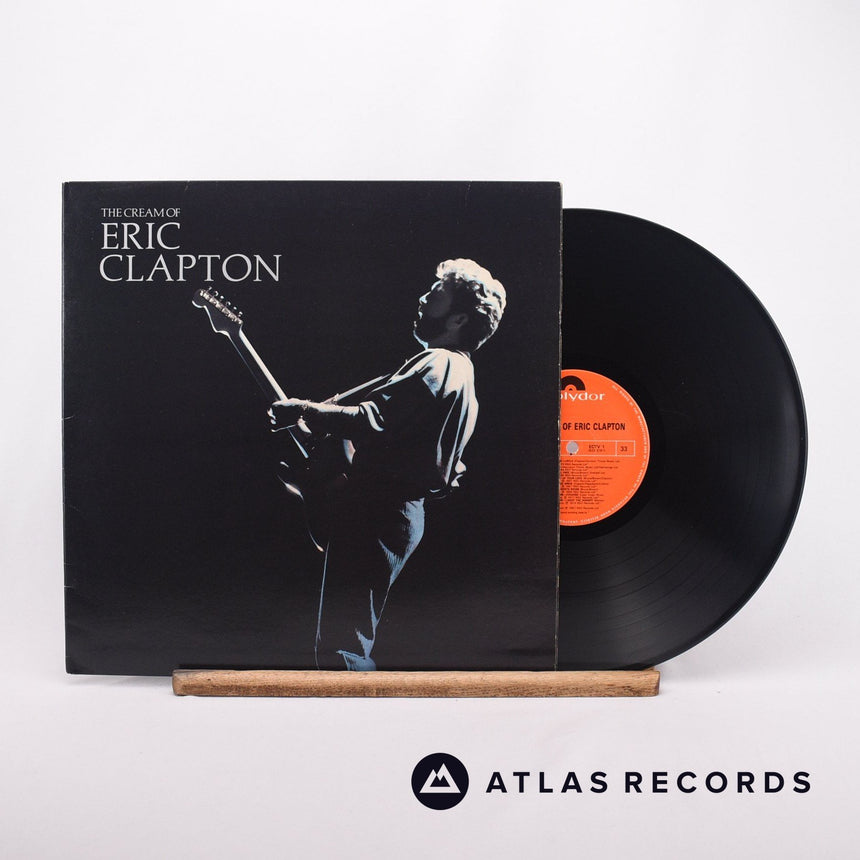 Eric Clapton The Cream Of Eric Clapton LP Vinyl Record - Front Cover & Record