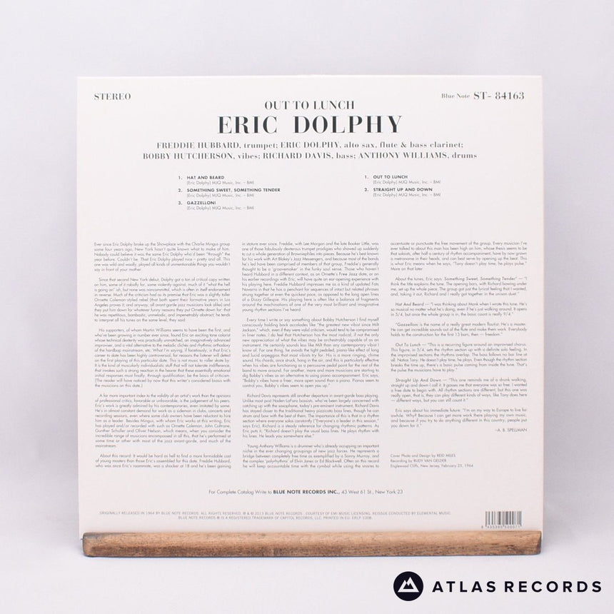 Eric Dolphy - Out To Lunch! - 180G 1/A 2/A LP Vinyl Record - NM/EX