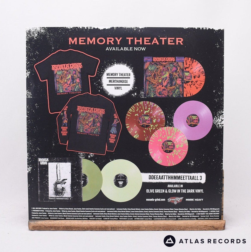 Escuela Grind - DDEEAATTHHMMEETTAALL 3 - 180G 12" Vinyl Record - NM/NM