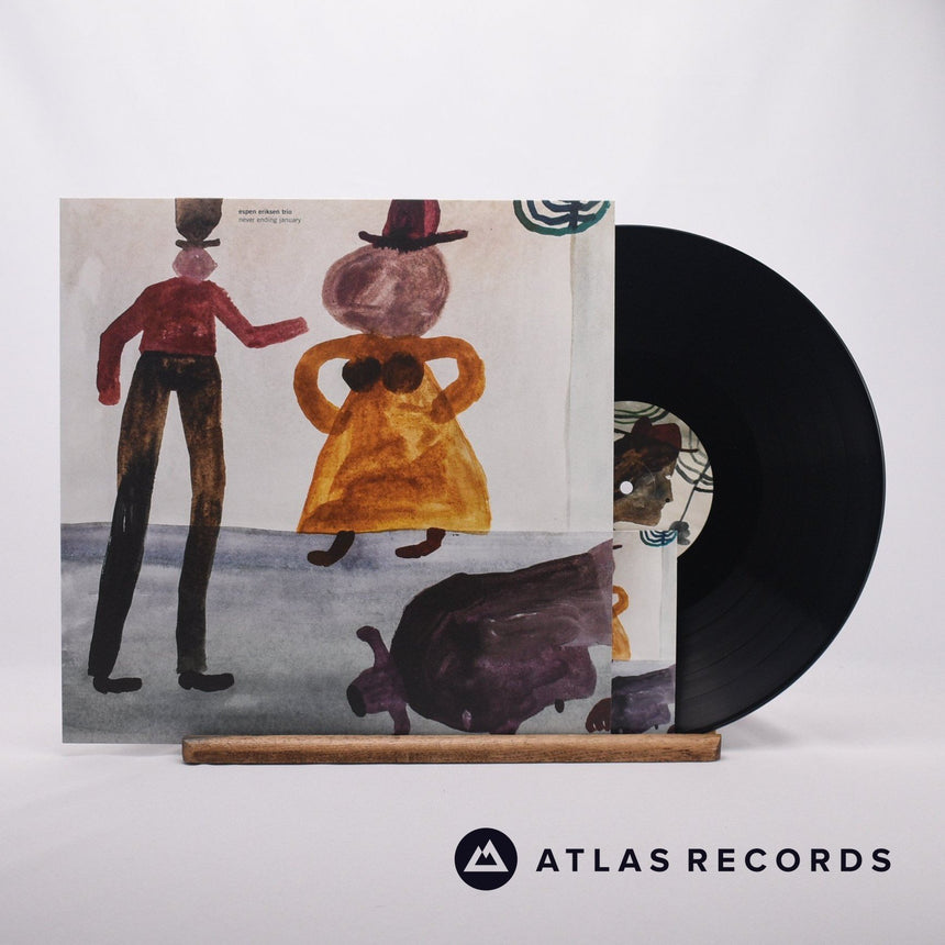 Espen Eriksen Trio Never Ending January CD + LP Vinyl Record - Front Cover & Record