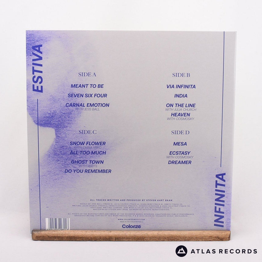 Estiva - Infinita - Fluorescent Yellow 1/A 2/A 2 x LP Vinyl Record - NM/NM