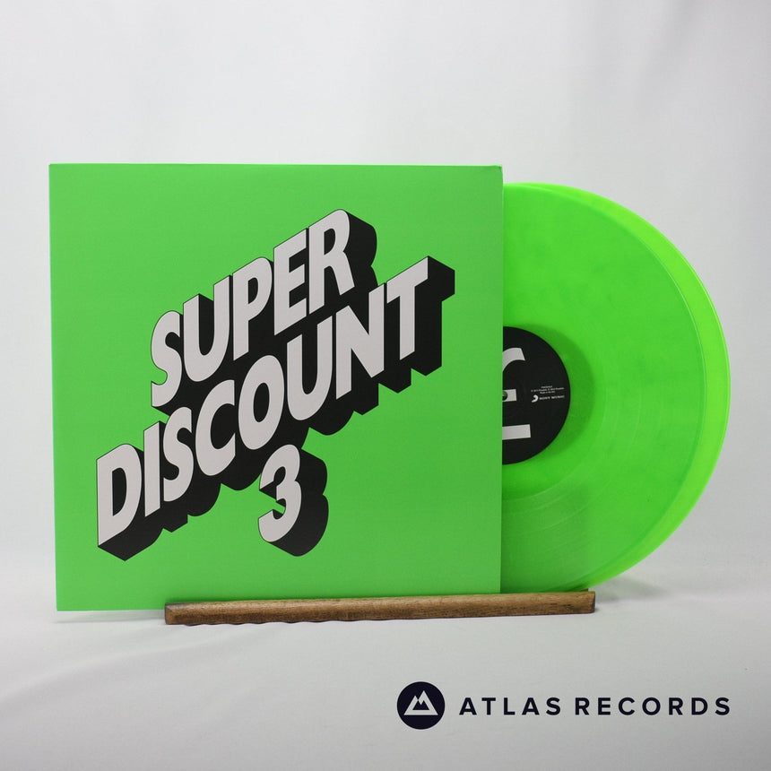 Etienne De Crécy Super Discount 3 Double LP Vinyl Record - Front Cover & Record