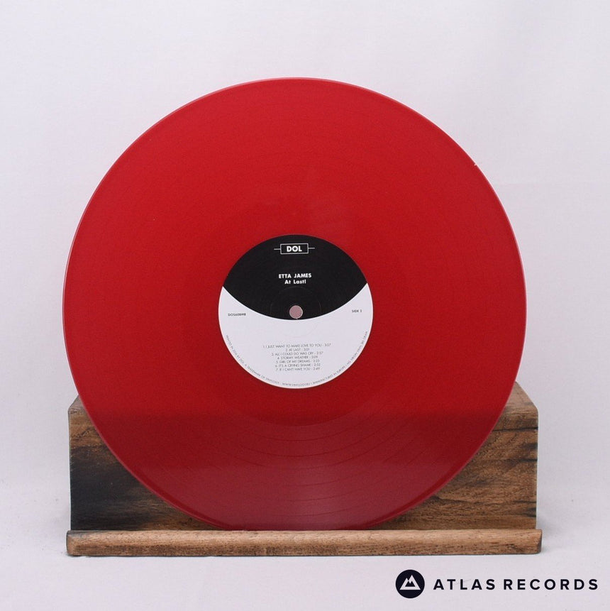 Etta James - At Last! - 180G Red Die-Cut Sleeve LP Vinyl Record - NM/NM