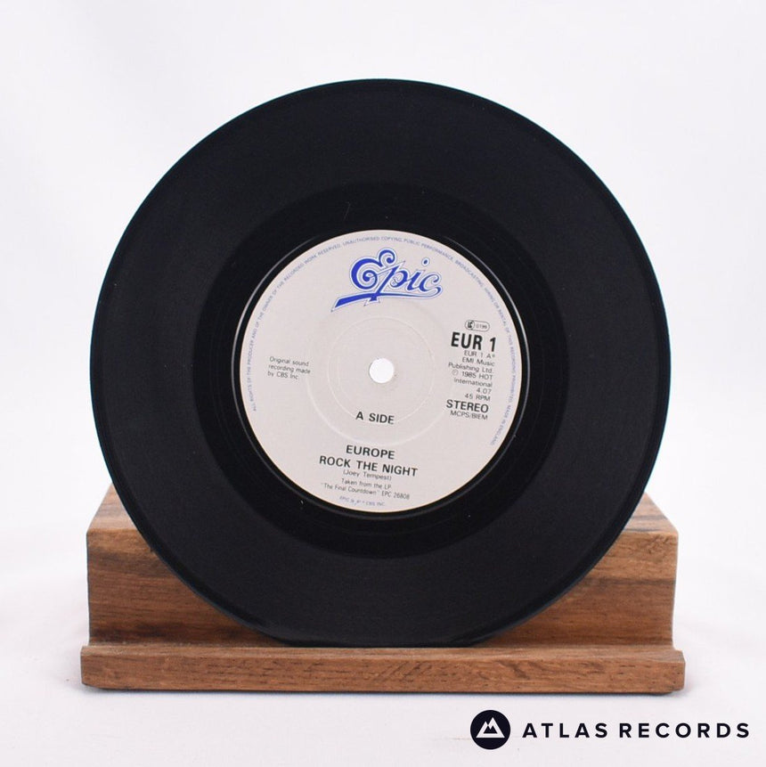 Europe - Rock The Night - 7" Vinyl Record - EX/VG+