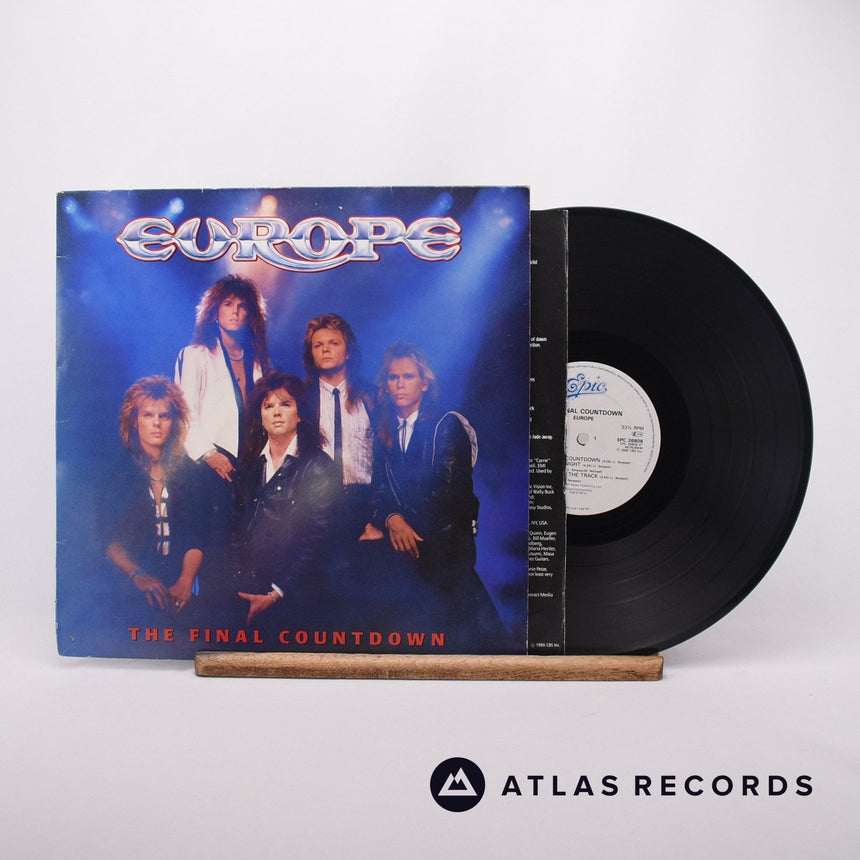 Europe The Final Countdown LP Vinyl Record - Front Cover & Record