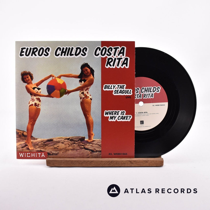 Euros Childs Costa Rita 7" Vinyl Record - Front Cover & Record