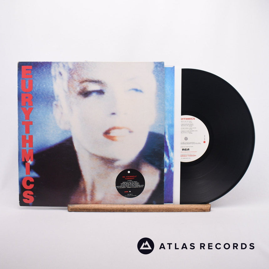 Eurythmics Be Yourself Tonight LP Vinyl Record - Front Cover & Record