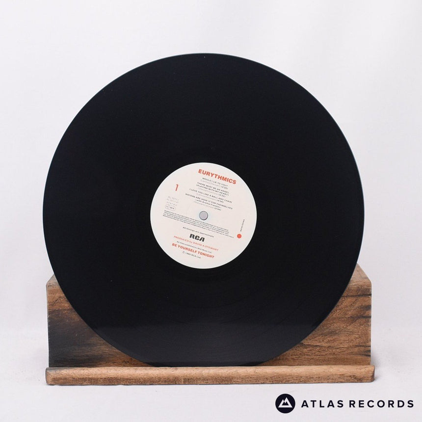 Eurythmics - Be Yourself Tonight - Insert Signed LP Vinyl Record - VG/EX