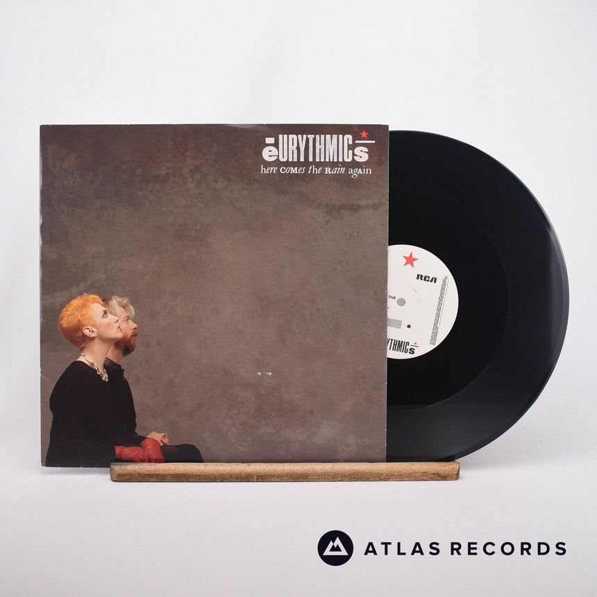 Eurythmics Here Comes The Rain Again 12" Vinyl Record - Front Cover & Record