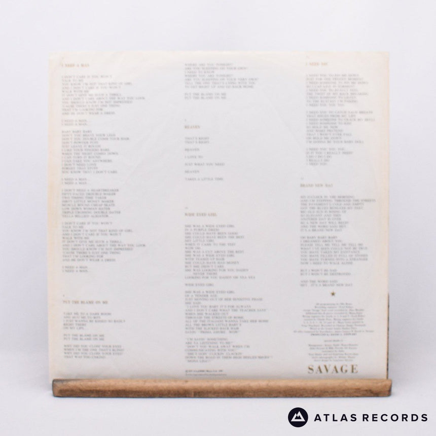 Eurythmics - Savage - LP Vinyl Record - EX/VG+
