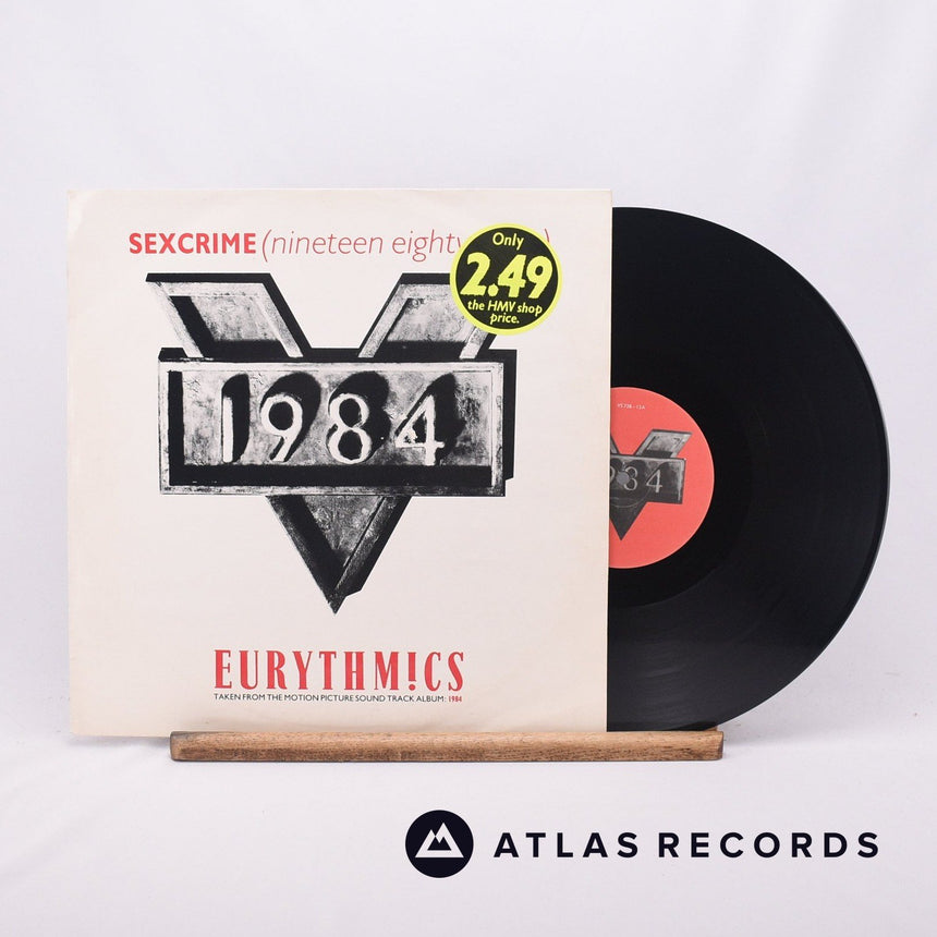 Eurythmics Sexcrime 12" Vinyl Record - Front Cover & Record
