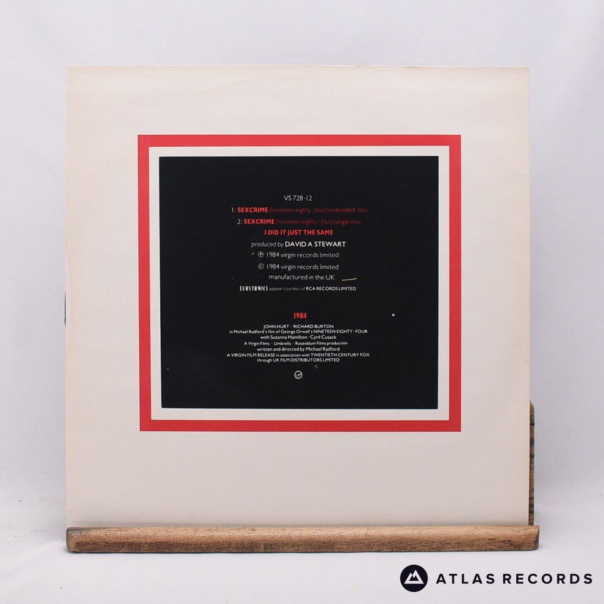 Eurythmics - Sexcrime (Nineteen Eighty • Four) - 12" Vinyl Record - VG+/VG+