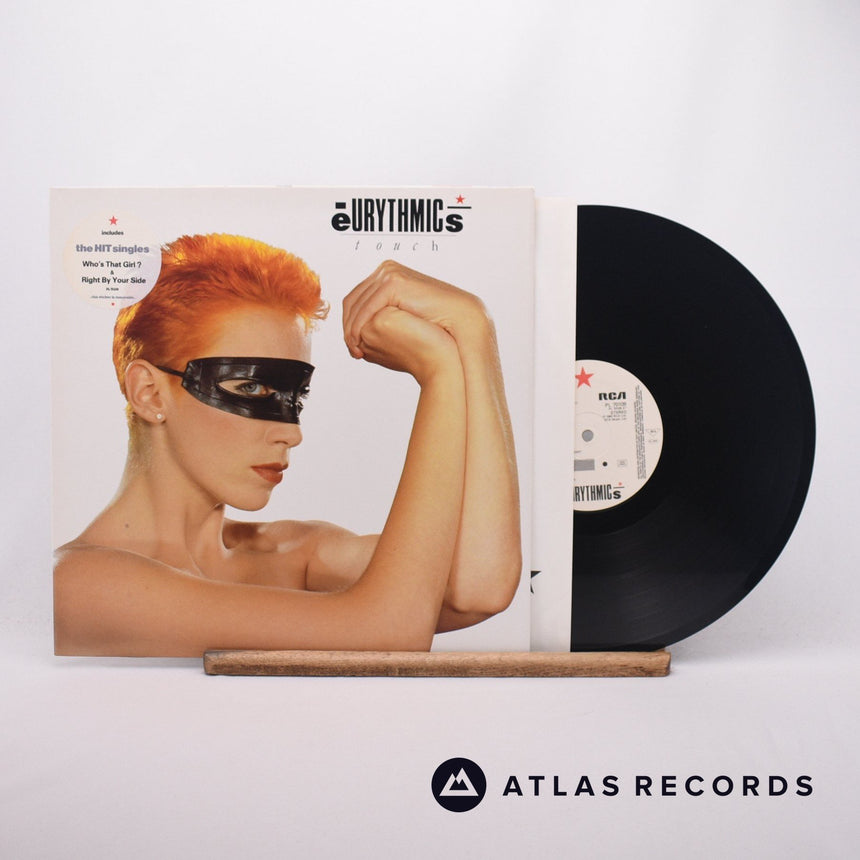 Eurythmics Touch LP Vinyl Record - Front Cover & Record