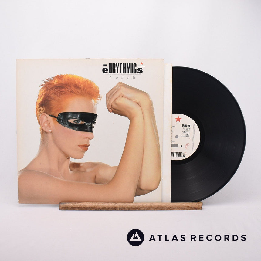 Eurythmics Touch LP Vinyl Record - Front Cover & Record