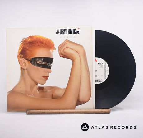 Eurythmics Touch LP Vinyl Record - Front Cover & Record