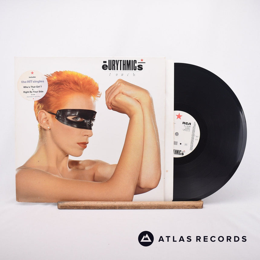 Eurythmics Touch LP Vinyl Record - Front Cover & Record