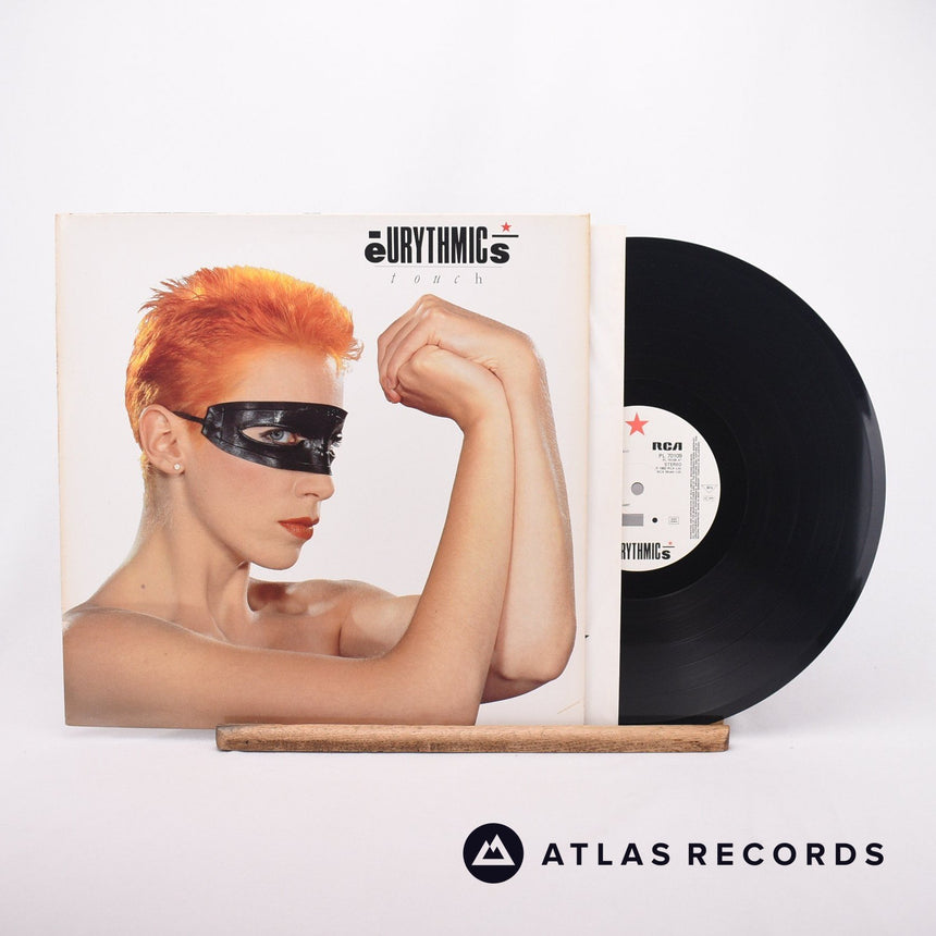 Eurythmics Touch LP Vinyl Record - Front Cover & Record