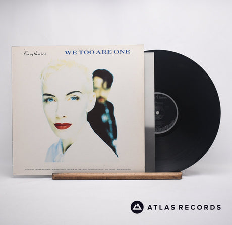Eurythmics We Too Are One LP Vinyl Record - Front Cover & Record