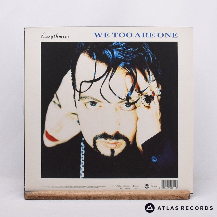 Eurythmics - We Too Are One - Insert LP Vinyl Record - EX/EX