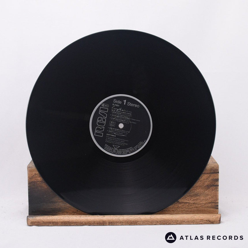 Eurythmics - We Too Are One - Lyric Sheet LP Vinyl Record - EX/EX