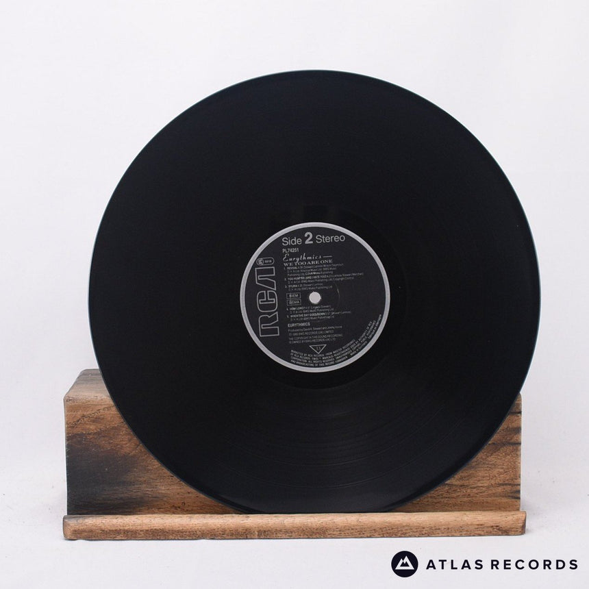 Eurythmics - We Too Are One - Lyric Sheet LP Vinyl Record - EX/EX