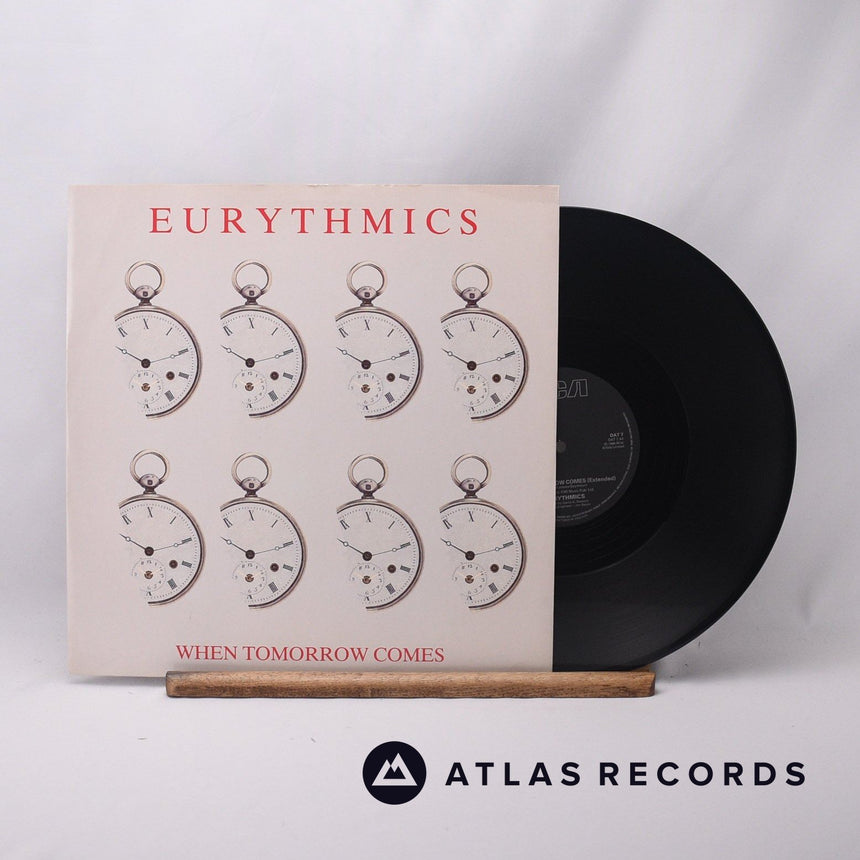 Eurythmics When Tomorrow Comes 12" Vinyl Record - Front Cover & Record