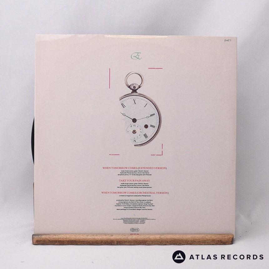 Eurythmics - When Tomorrow Comes - 12" Vinyl Record - EX/EX