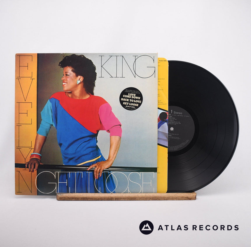 Evelyn King Get Loose LP Vinyl Record - Front Cover & Record