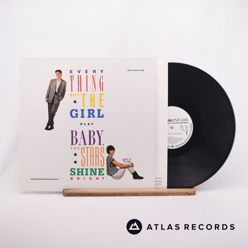 Everything But The Girl Baby, The Stars Shine Bright LP Vinyl Record - Front Cover & Record