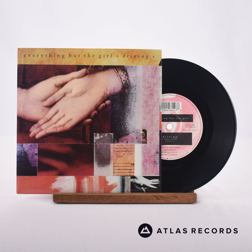 Everything But The Girl Driving 7" Vinyl Record - Front Cover & Record