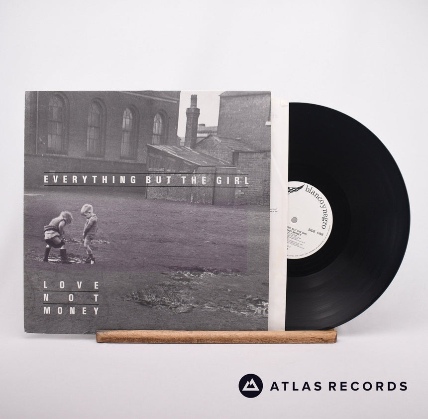 Everything But The Girl Love Not Money LP Vinyl Record - Front Cover & Record