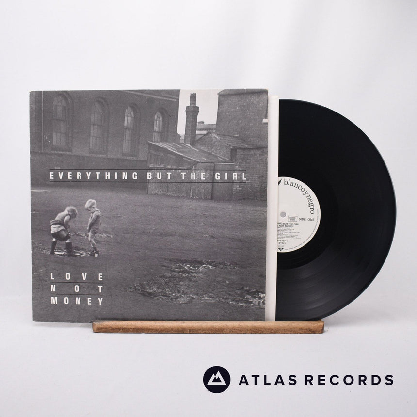 Everything But The Girl Love Not Money LP Vinyl Record - Front Cover & Record