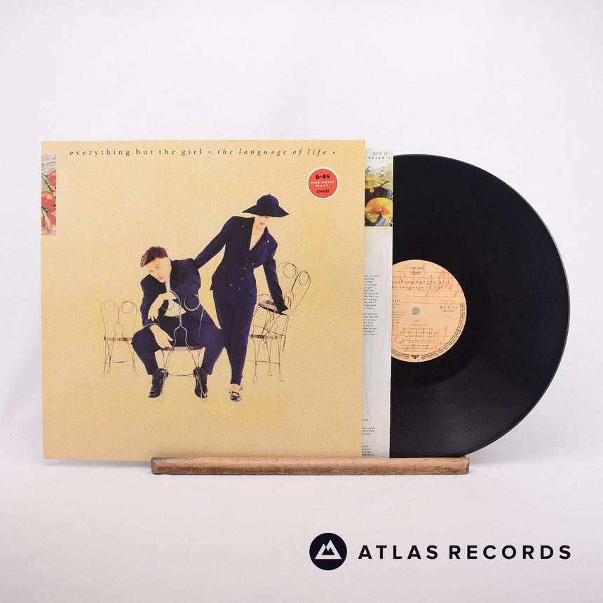 Everything But The Girl The Language Of Life LP Vinyl Record - Front Cover & Record