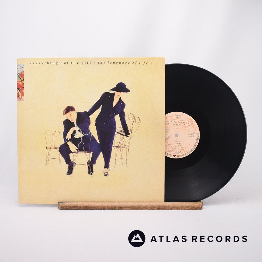 Everything But The Girl The Language Of Life LP Vinyl Record - Front Cover & Record